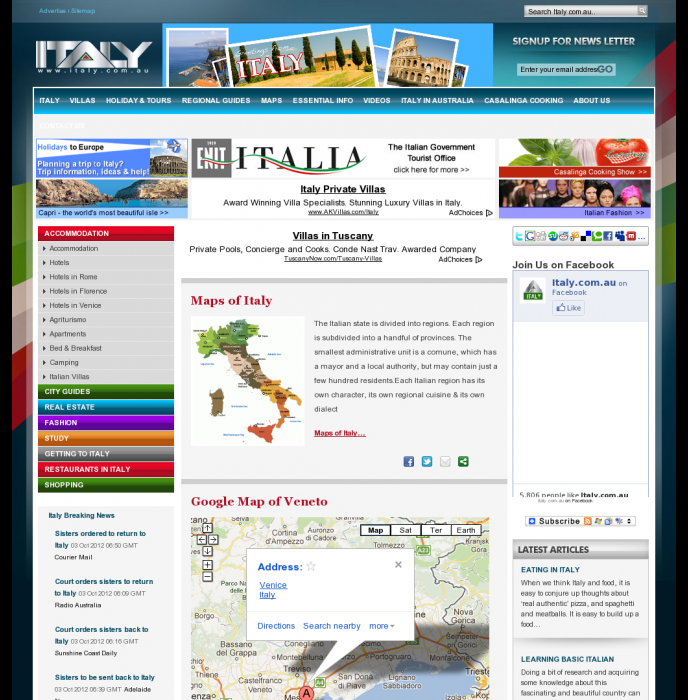 Italy Guide for Travel Italy